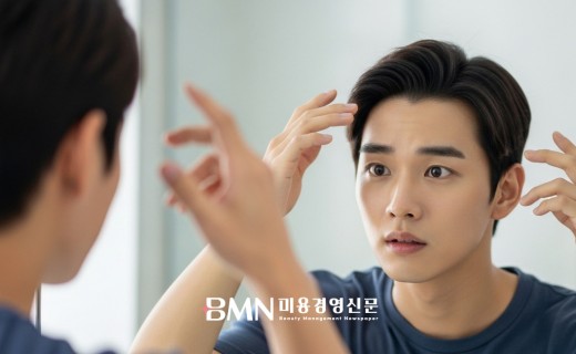 20대 M자 탈모 환절기 두피 변화