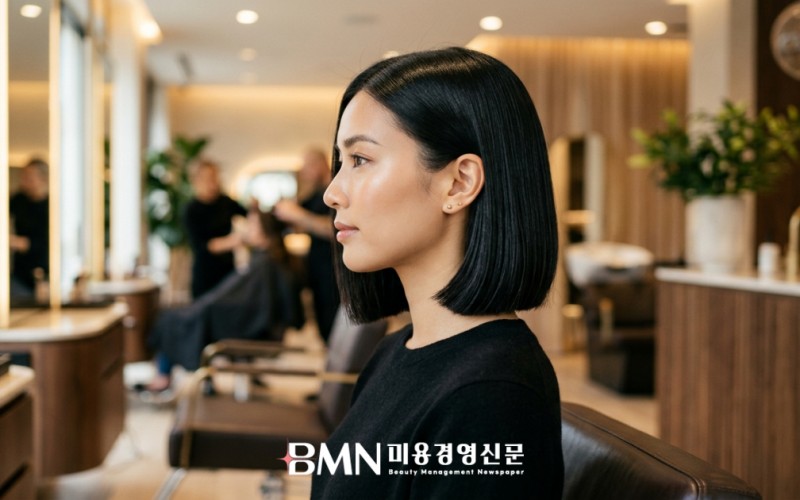 2026 단발 트렌드의 핵심: '슬릭 보브(Sleek Bob)'와 격상된 미니멀리즘 스타일링 분석